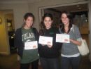 Members of AEPhi and SDT bake Challah at Chabad, and then distribute it at Lambeth House - a retired living facility.