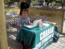 For Sukkot, we set up a Sukkah on campus, in front of the LBC