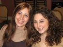 Chabad Director Sarah Rivkin with Sam Schorr, Chabad Student Board president for 2008-09