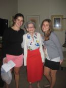 Students visit Jewish women at Lambeth Housee