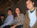 Adam Smith, Megan Denson and Dimitry Lukashov at the game