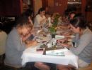 Fitting with the time of year, the women's group Banot had an evening of reflections and mirror making