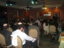 Rabbi Yochanan reads the Megilah at the Firefly Purim party for grad students and young Jewish professionals on the first night of Purim. Rabbi Yochanan reads the Megilah at the Firefly Purim party for grad students and young Jewish professionals on the first night of Purim.
