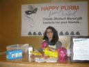 The Chabad Student Board set up a table in the LBC allowing students to send Purim gifts to their friends on campus The Chabad Student Board set up a table in the LBC allowing students to send Purim gifts to their friends on campus