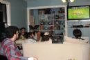 The Chabad Men's Committee hosts a Super Bowl Party, cheering the Saints on to victory The Chabad Men's Committee hosts a Super Bowl Party, cheering the Saints on to victory