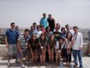 The Tulane group: 1st row: (l-r)Everett Perry, Kara Felson, Sheri Balsam, Sarah Lewish, Jenna Streusand, Hillary Sullivan. 2nd row (l-r)Brian Guterman, Lee Rudin, Brad Girson, Daniel Heidenberg, Steffani Bangel, Andrew Dennis, Janis Cohen, Jeremy Hantz. 3rd Row: (l-r) Jordan Gewirtz, Yochanan Rivkin, Adam Meerson. Top (l-r) Ben Jaffe, Jason Parnes